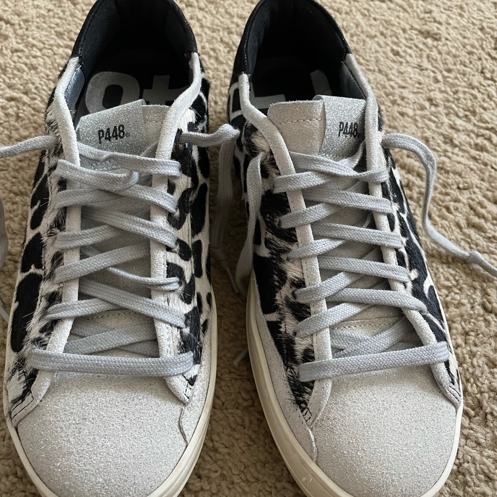 P448- New Johnny Genuine Calf Hair Sneaker